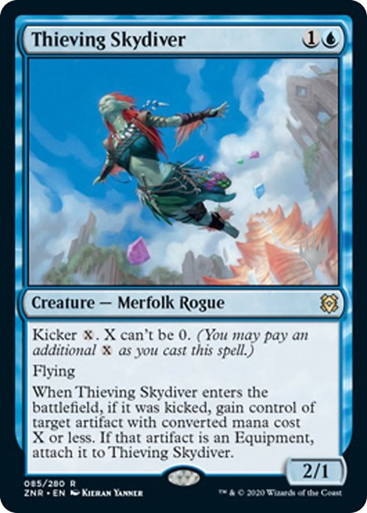 Image for Thieving Skydiver (85) (Promo Pack: Zendikar Rising) - Magic: The Gathering