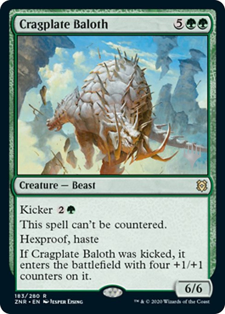 Image for Cragplate Baloth (183) (Promo Pack: Zendikar Rising) - Magic: The Gathering