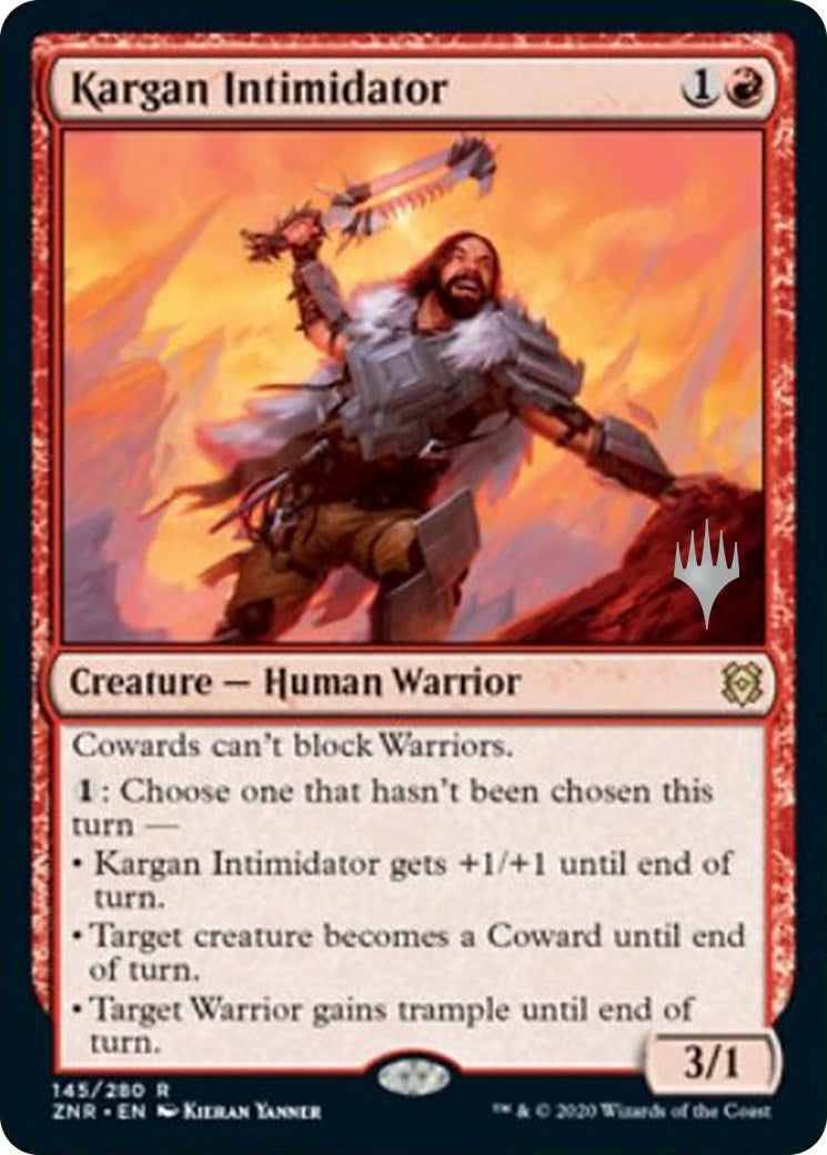 Image for Kargan Intimidator (145) (Promo Pack: Zendikar Rising) - Magic: The Gathering