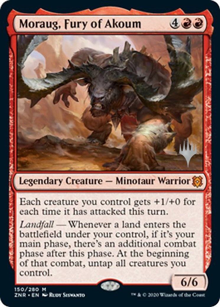 Image for Moraug, Fury of Akoum (150) (Promo Pack: Zendikar Rising) - Magic: The Gathering