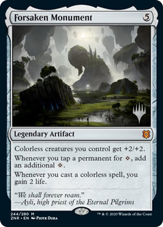 Image for Forsaken Monument (244) (Promo Pack: Zendikar Rising) - Magic: The Gathering