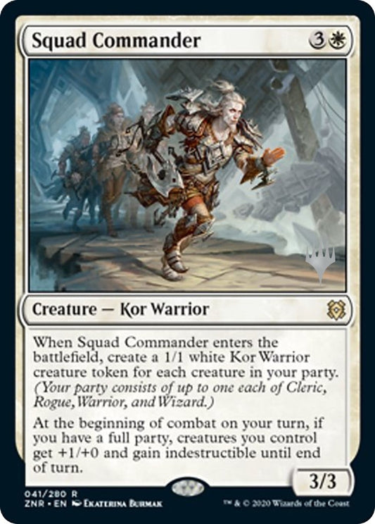 Image for Squad Commander (41) (Promo Pack: Zendikar Rising) - Magic: The Gathering