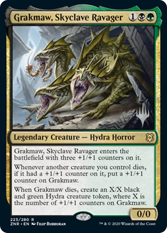 Image for Grakmaw, Skyclave Ravager (223) (Promo Pack: Zendikar Rising) - Magic: The Gathering