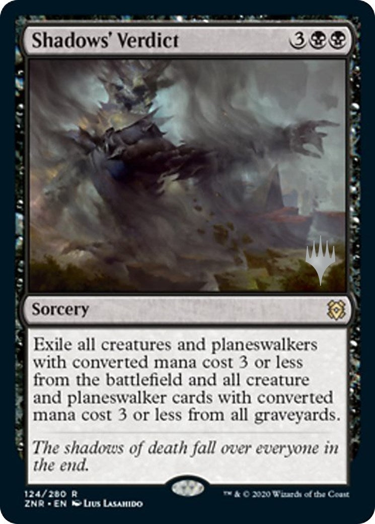 Image for Shadows' Verdict (124) (Promo Pack: Zendikar Rising) - Magic: The Gathering