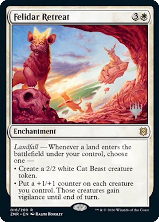 Image for Felidar Retreat (16) (Promo Pack: Zendikar Rising) - Magic: The Gathering