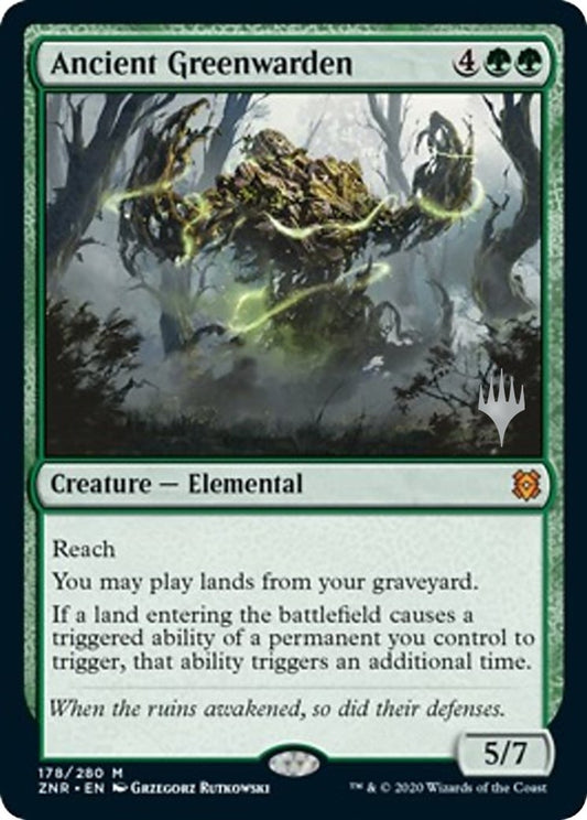 Image for Ancient Greenwarden (178) (Promo Pack: Zendikar Rising) - Magic: The Gathering