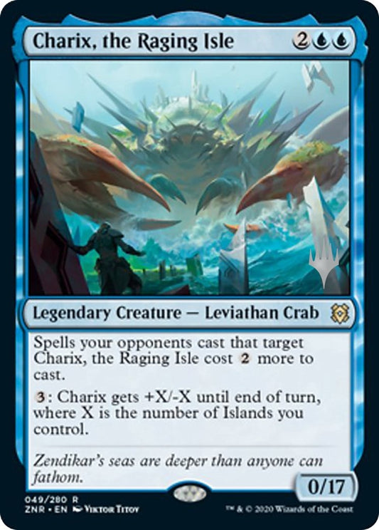 Image for Charix, the Raging Isle (49) (Promo Pack: Zendikar Rising) - Magic: The Gathering