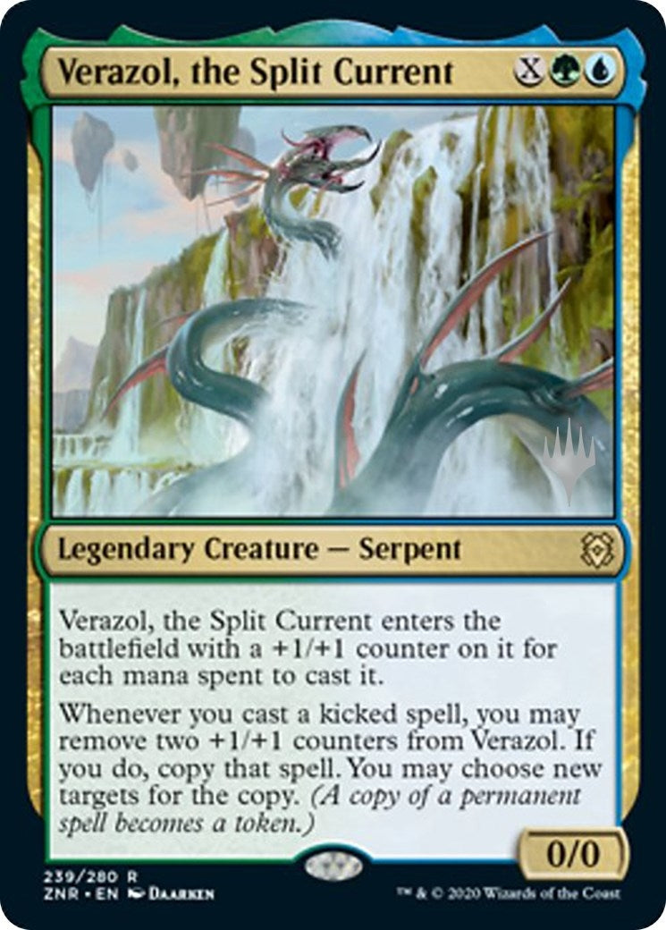 Image for Verazol, the Split Current (239) (Promo Pack: Zendikar Rising) - Magic: The Gathering