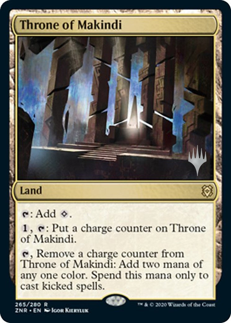 Image for Throne of Makindi (265) (Promo Pack: Zendikar Rising) - Magic: The Gathering