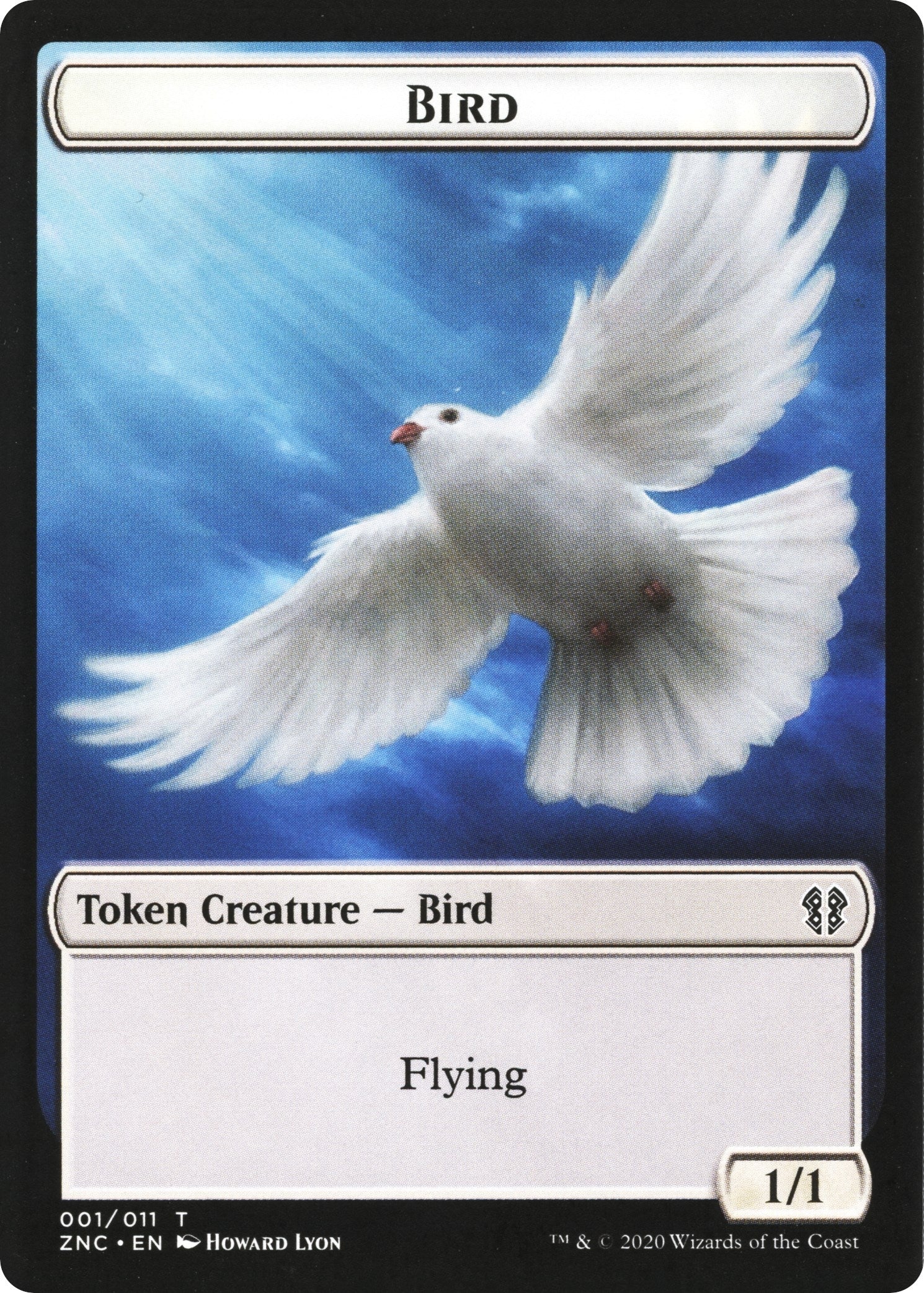 Image for Bird // Kor Ally Double-Sided Token (1 // 2) (Commander: Zendikar Rising) - Magic: The Gathering