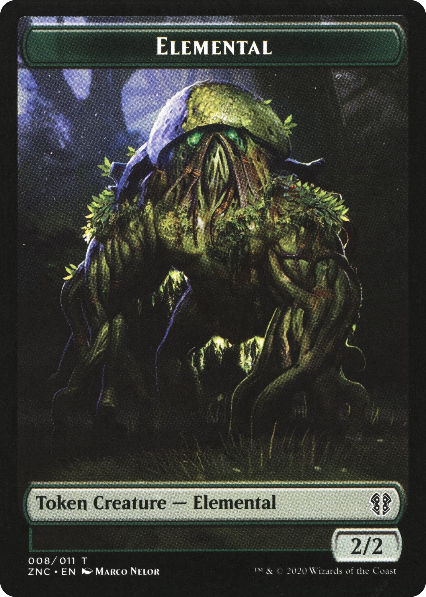 Image for Elemental (008) // Elemental (010) Double-Sided Token (8 // 10) (Commander: Zendikar Rising) - Magic: The Gathering
