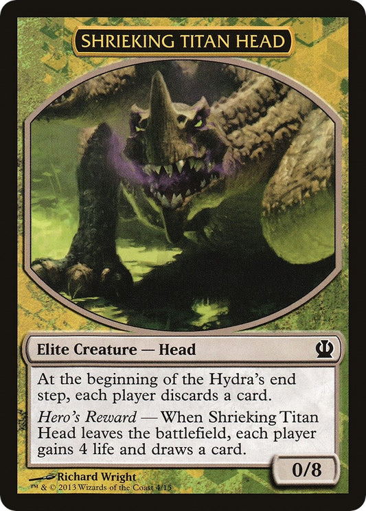 Image for Shrieking Titan Head (4) (Hero's Path Promos) - Magic: The Gathering