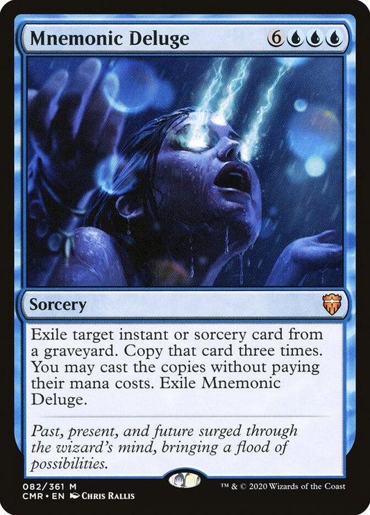 Image for Mnemonic Deluge (82) (Commander Legends) - Magic: The Gathering