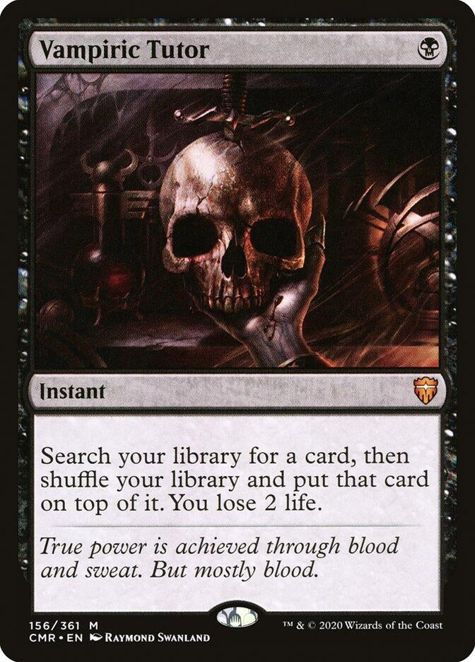Image for Vampiric Tutor (156) (Commander Legends) - Magic: The Gathering