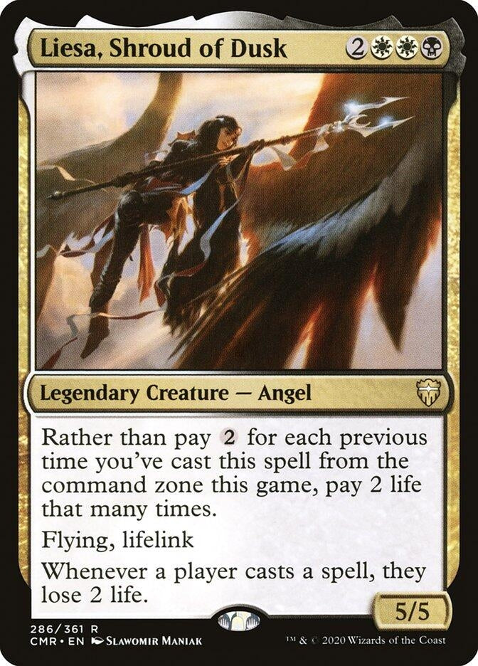 Image for Liesa, Shroud of Dusk (286) (Commander Legends) - Magic: The Gathering