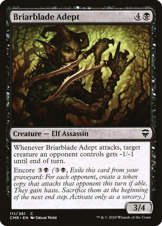 Image for Briarblade Adept (111) (Commander Legends) - Magic: The Gathering