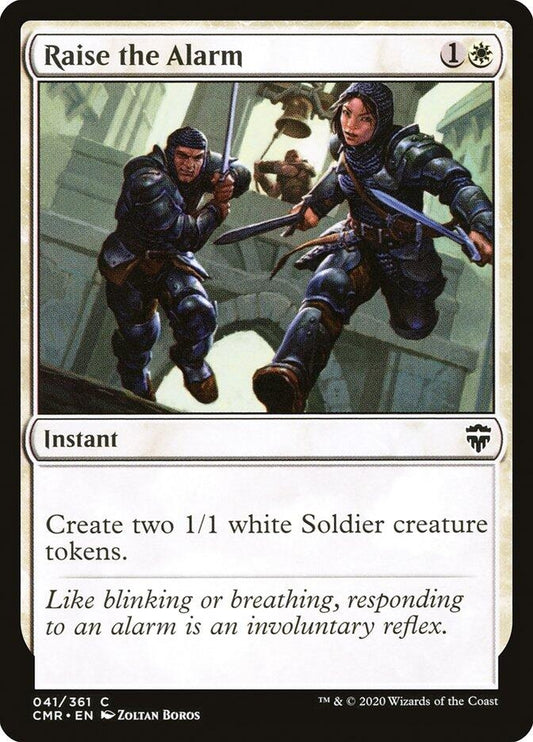 Image for Raise the Alarm (41) (Commander Legends) - Magic: The Gathering