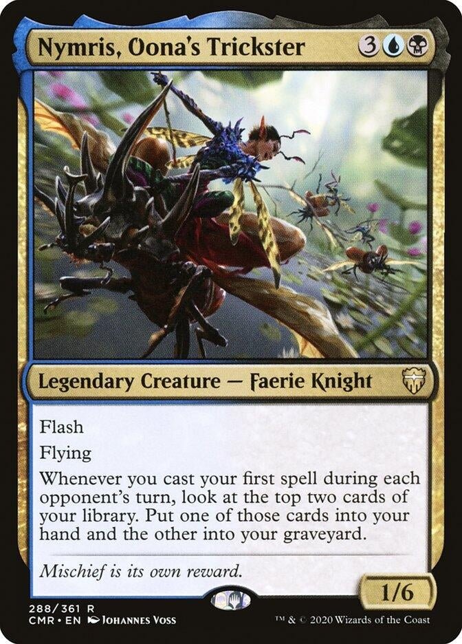 Image for Nymris, Oona's Trickster (288) (Commander Legends) - Magic: The Gathering