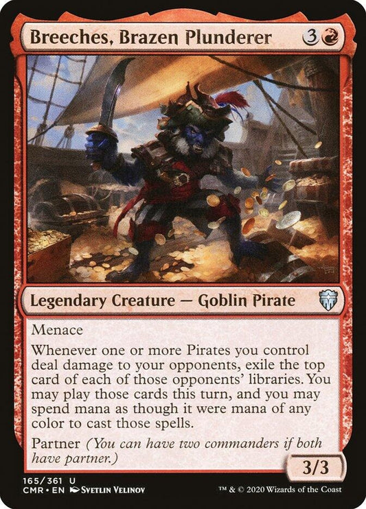 Image for Breeches, Brazen Plunderer (165) (Commander Legends) - Magic: The Gathering