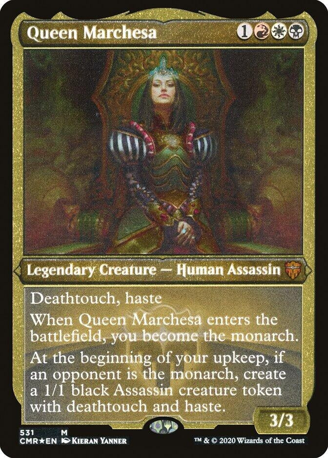 Image for Queen Marchesa (Foil Etched) (531) (Commander Legends) - Magic: The Gathering