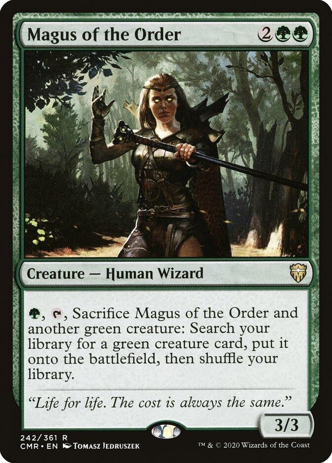 Image for Magus of the Order (242) (Commander Legends) - Magic: The Gathering