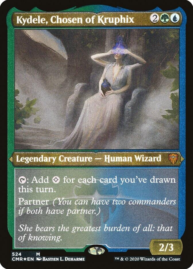 Image for Kydele, Chosen of Kruphix (Foil Etched) (524) (Commander Legends) - Magic: The Gathering