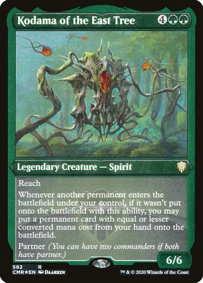 Image for Kodama of the East Tree (Foil Etched) (582) (Commander Legends) - Magic: The Gathering