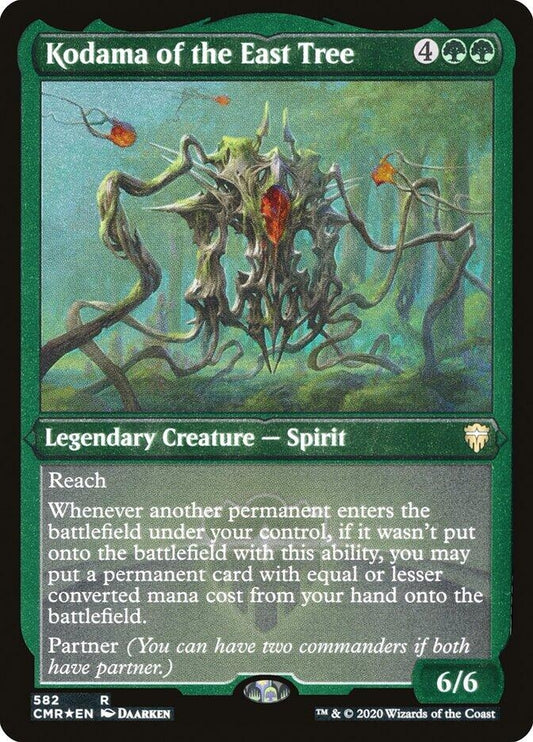 Image for Kodama of the East Tree (Foil Etched) (582) (Commander Legends) - Magic: The Gathering