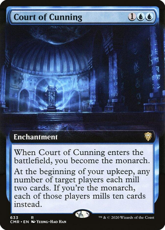 Image for Court of Cunning (Extended Art) (633) (Commander Legends) - Magic: The Gathering