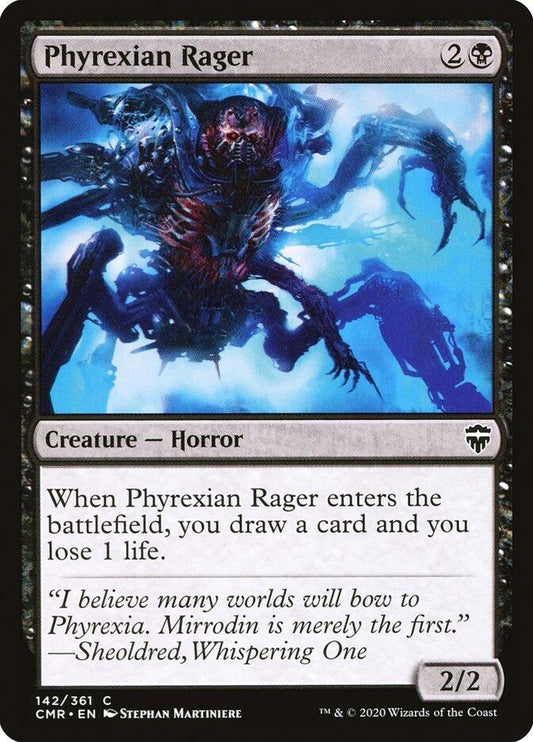 Image for Phyrexian Rager (142) (Commander Legends) - Magic: The Gathering