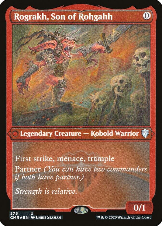 Image for Rograkh, Son of Rohgahh (Foil Etched) (575) (Commander Legends) - Magic: The Gathering