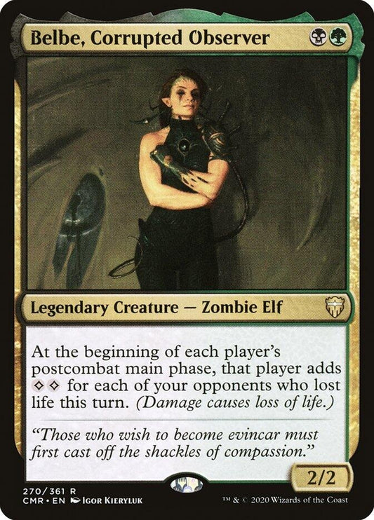 Image for Belbe, Corrupted Observer (270) (Commander Legends) - Magic: The Gathering
