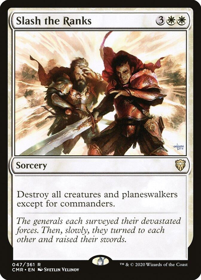 Image for Slash the Ranks (47) (Commander Legends) - Magic: The Gathering