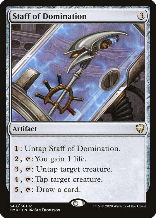 Image for Staff of Domination (343) (Commander Legends) - Magic: The Gathering