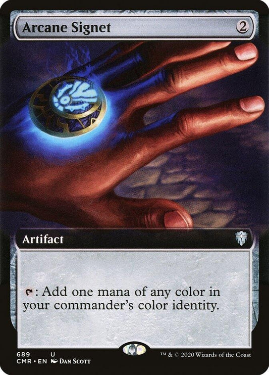 Image for Arcane Signet (Extended Art) (689) (Commander Legends) - Magic: The Gathering