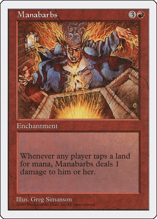 Image for Manabarbs (Fifth Edition) - Magic: The Gathering