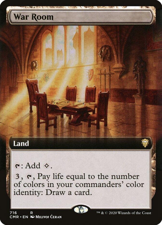 Image for War Room (Extended Art) (716) (Commander Legends) - Magic: The Gathering