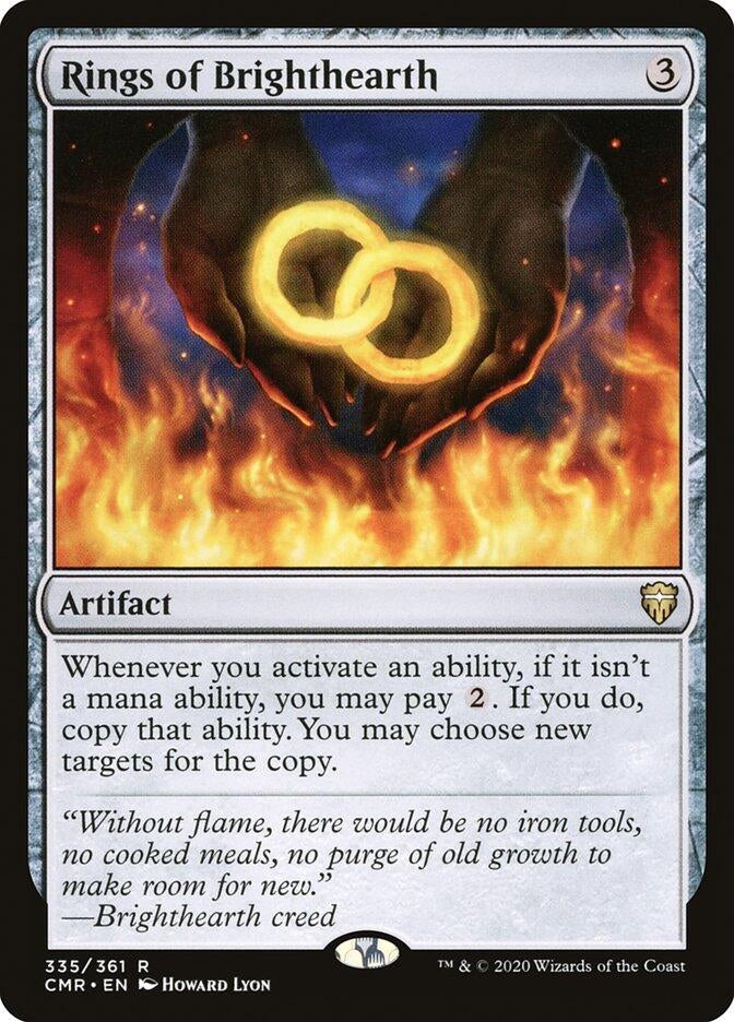 Image for Rings of Brighthearth (335) (Commander Legends) - Magic: The Gathering
