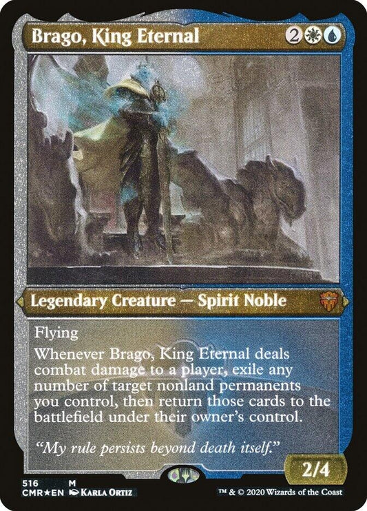 Image for Brago, King Eternal (Foil Etched) (516) (Commander Legends) - Magic: The Gathering
