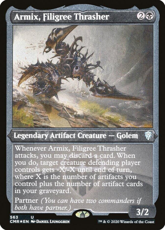 Image for Armix, Filigree Thrasher (Foil Etched) (563) (Commander Legends) - Magic: The Gathering