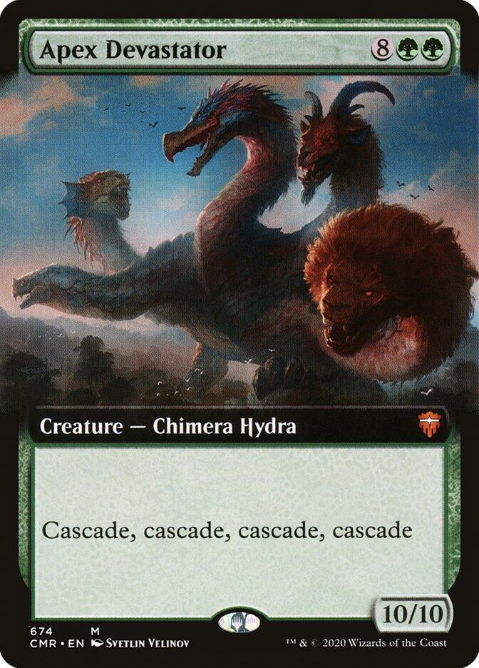 Image for Apex Devastator (Extended Art) (674) (Commander Legends) - Magic: The Gathering