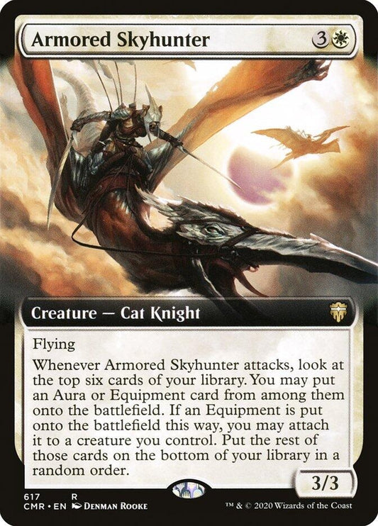 Image for Armored Skyhunter (Extended Art) (617) (Commander Legends) - Magic: The Gathering