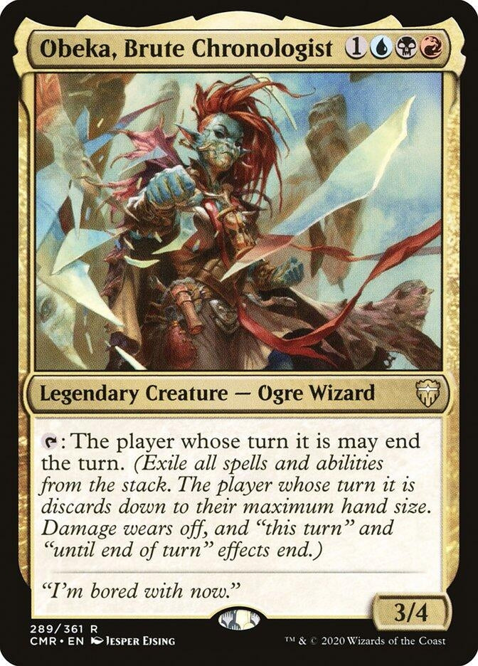 Image for Obeka, Brute Chronologist (289) (Commander Legends) - Magic: The Gathering
