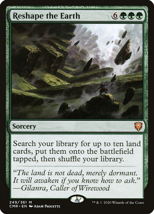 Image for Reshape the Earth (249) (Commander Legends) - Magic: The Gathering