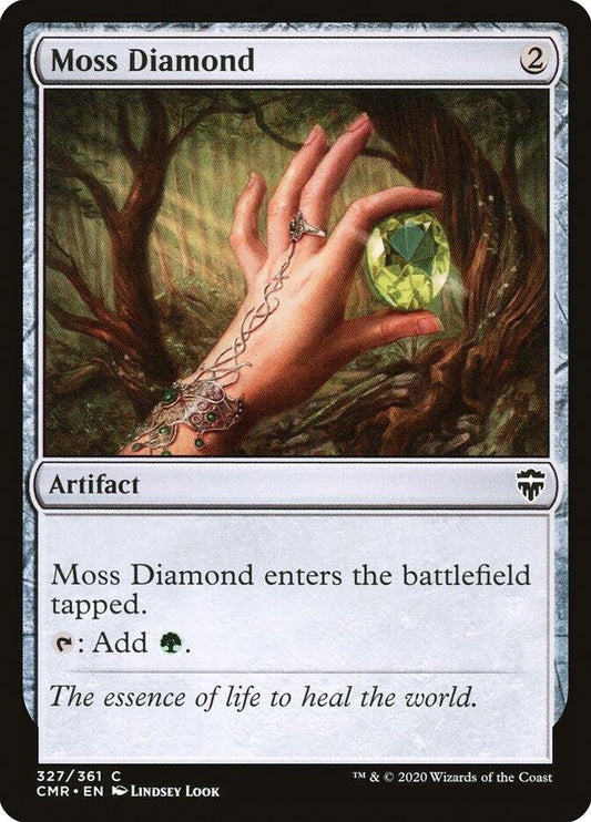 Image for Moss Diamond (327) (Commander Legends) - Magic: The Gathering