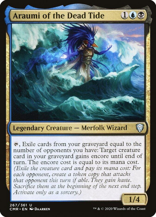 Image for Araumi of the Dead Tide (267) (Commander Legends) - Magic: The Gathering