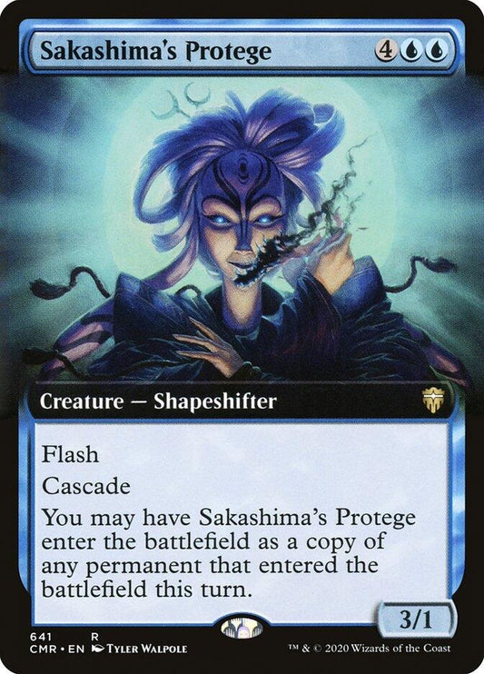 Image for Sakashima's Protege (Extended Art) (641) (Commander Legends) - Magic: The Gathering
