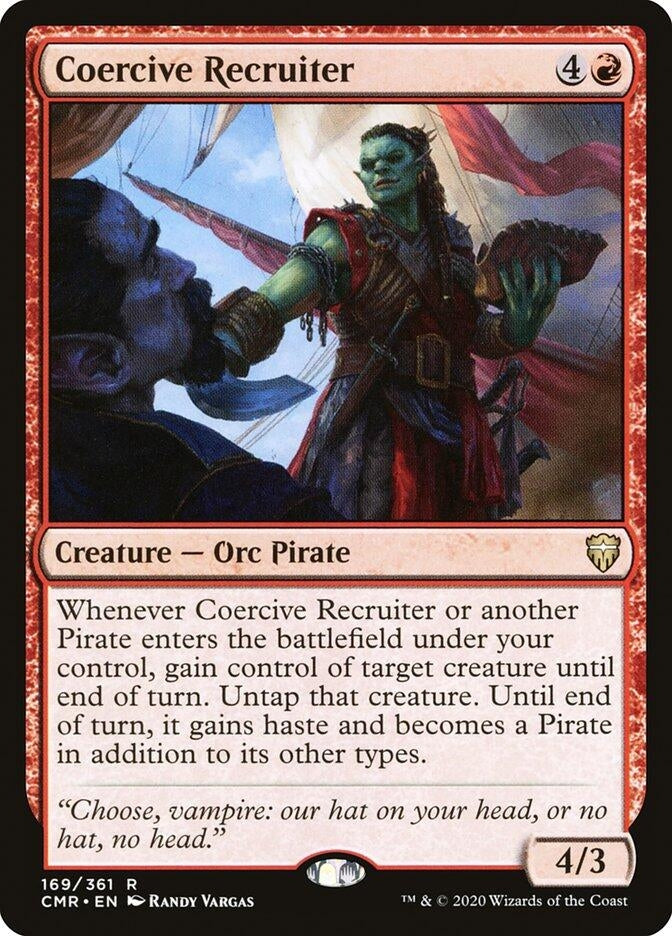 Image for Coercive Recruiter (169) (Commander Legends) - Magic: The Gathering
