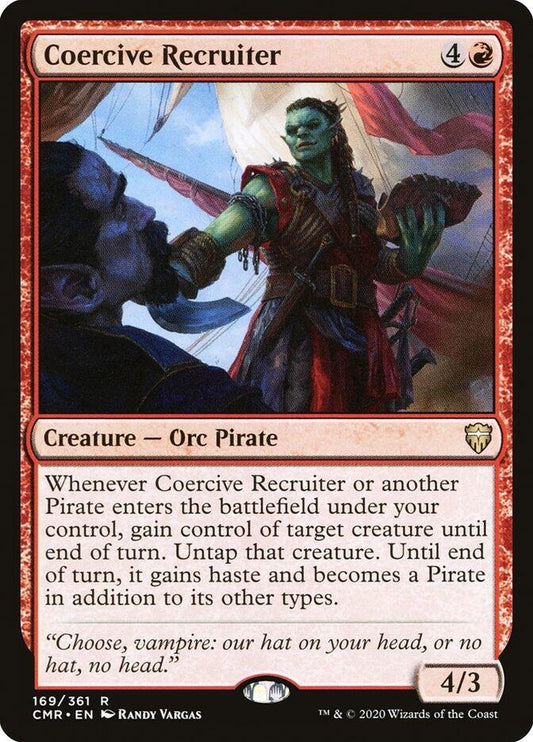 Image for Coercive Recruiter (169) (Commander Legends) - Magic: The Gathering