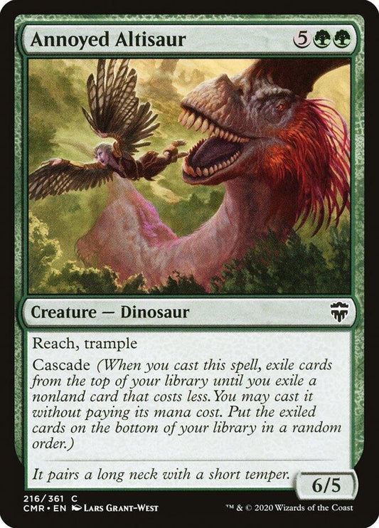 Image for Annoyed Altisaur (216) (Commander Legends) - Magic: The Gathering